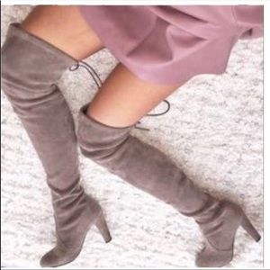 Catherine Malandrino Verda Over the Knee Boots